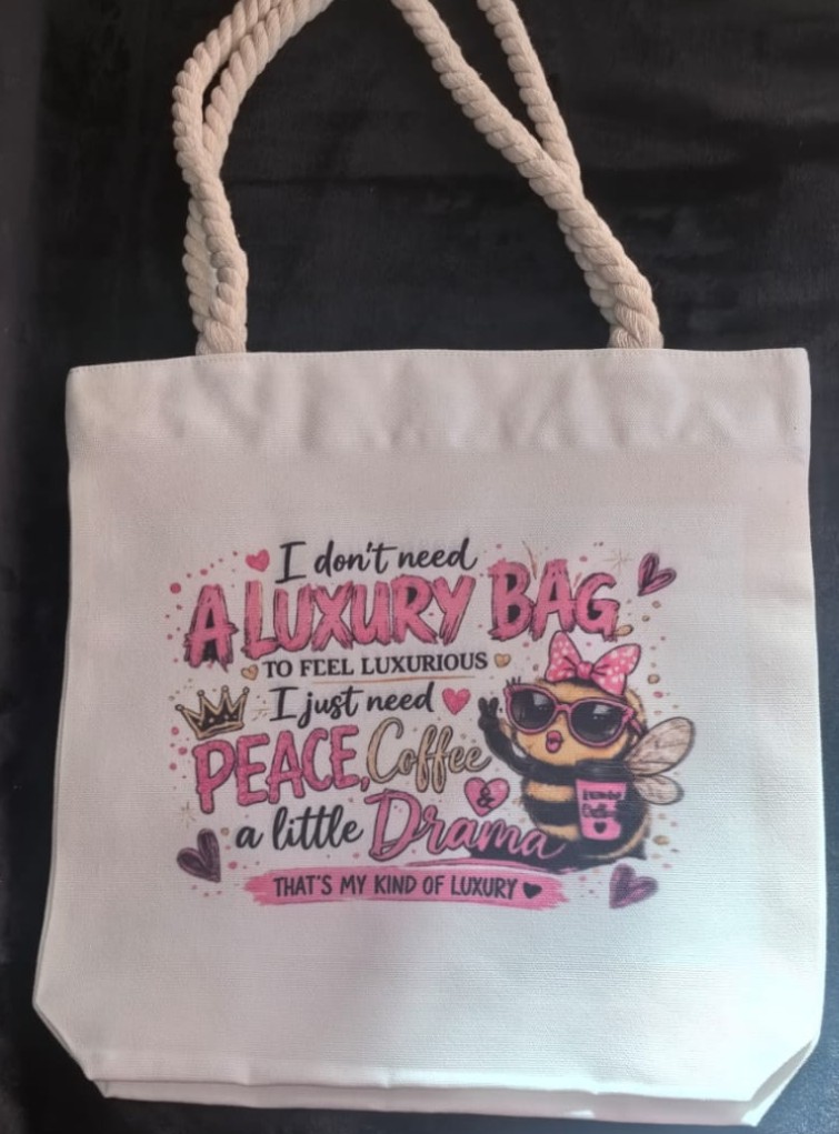 Polyester Luxury Rope Bag